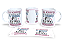 1 Caneca Porcelana 325ml Branca - Professor Mudar Mundo - Imagem 4