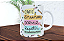 1 Caneca Porcelana 325ml Branca - Caneca da Professor(a) Nome - Imagem 3