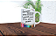1 Caneca Porcelana 325ml Branca - Coruja Professor - Imagem 3