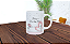 1 Caneca Porcelana 325ml Branca - Mãe Eu Te Amo Rosa - Imagem 3
