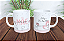1 Caneca Porcelana 325ml Branca - Mãe Eu Te Amo Rosa - Imagem 4