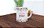 1 Caneca Porcelana 325ml Branca - Mãe Feliz Dia das Mães - Imagem 4