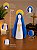 Nossa Senhora Aparecida 3D Branca 19cm - Imagem 3