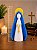 Nossa Senhora Aparecida 3D Branca 19cm - Imagem 2