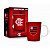 CANECA PORCELANA PREMIUM TIMES - FLAMENGO - Imagem 1