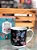 Caneca Urban Porcelana Preto Estampa Borboleta 300ml- Brasfoot - Imagem 3
