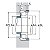 ROLAMENTO NSK DE ROLOS CÔNICOS 1 CARREIRA POLEGADA LM 300811/300849 - Imagem 3