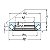 ROLAMENTO NSK AXIAL AUTOCOMPENSADOR DE ROLOS 29412 E - Imagem 3