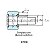ROLO DE LEVA NSK COMPLETO VEDADE COM ARRUELA AXIAL FCRS-47 - Imagem 4