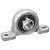 KP003 Mancal com Rolamento Pedestal 17 mm - Imagem 1