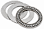 AXK160200 + 2AS160200 Rolamento Axial de Agulhas 160x200mm 7mm – Kit com 2 Arruelas de Encosto | 1 Conjunto - Imagem 1