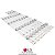 Kit barra de LED TV LG 39LN5400 39LN5700 39LA6200 AGF80284401 - Imagem 2