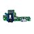 Conector de Carga Samsung A10S (M15) Com Placa Original Nova - Imagem 2