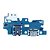 Conector de Carga Samsung A30S - A307 - Com Placa Original - Imagem 3