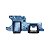 Conector de Carga Samsung A03S - A037 - Com Placa Original - Imagem 4