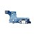 Conector de Carga Samsung A01 - A015 - Com Placa Original - Imagem 4