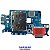 Conector de Carga Samsung S23 - S911 - Com Placa Original Nova - Imagem 4