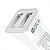 Carregador Veicular USB Duplo 2.4A 12W - Branco - GAR128 - Imagem 5