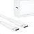 Carregador 20W + Cabo de Dados C Para C 1 Metro - Branco - GAR153 - Imagem 5