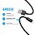 Cabo Para Dados USB Para Lightning - 1 Metro - 2.4A - Alumínio Trançado - Preto - CAB250 - Imagem 4