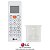 Controle Remoto Ar Condicionado LG S3NQ09AA31A, S3NQ12JA31K - AKB75215424 - Imagem 4