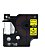 Fita Compatível Dymo D1 53718 Amarela Letra Preta 24mm - Imagem 1