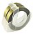 Kit 2 Fitas Vinil Compatível Dymo 3DCG15 Champagne 6mm - Imagem 1