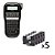 Rotulador Brother PT-H110BK + 5 Fitas Compatível Tze 231 - Imagem 1
