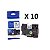 Kit 10 Fitas Compatível Brother Tze-251 Branca 24mm - Imagem 1