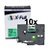 Kit 10 Fitas Compatível Brother Tze 731 Verde 12mm - Imagem 1