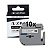 Kit 10 Fitas Compatível Brother M-K931 Prata Preta 12mm - Imagem 1