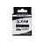 Kit 5 Fitas Plástica Compatível Letratag 91201 Branca 12mm - Imagem 2