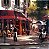 Gravura Coleção Paris Bistro 17,5x 17,5 cm - Imagem 1