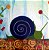 Gravura Infantil Caracol Colorido - Imagem 1