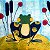 Gravura Infantil Sapo Colorido - Imagem 1