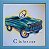 Gravura Infantil C Is For Car 30 x 30 cm - Imagem 2