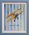 Gravura Infantil Airplane 30 x 24 cm - Imagem 2
