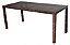 Mesa Tramada Em Fibra Sintética E Alumínio 75/80x140 cm- Sem Vidro - Imagem 2