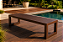 Banco Deck em Alumínio Ripado para Jardim 200cm - Imagem 1