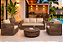 Conjunto de Sofás em Corda Náutica Elegance com Mesa de Centro Champanheira | Elegância para Áreas Externas - Imagem 3