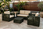 Conjunto de Sofás 2 Lugares em Corda Náutica Elegance com Mesa de Centro | Elegância para Áreas Externas - Imagem 2