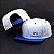 BONÉ SNAPBACK ABA RETA WHITE AND BLUE - Imagem 1