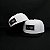 BONÉ SNAPBACK ABA RETA WHITE ABA PRETA PI - Imagem 1