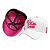 Bone Pokas Ideia White/Pink Furado a laser - Imagem 2