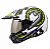 Capacete 3 Sport Stones Branco com Verde Bieffe - Imagem 4