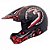 Capacete Bieffe 3 Sport Stones Preto Chumbo Brilhante Com Vermelho Exclusivo - Imagem 3