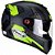 Capacete Peels Icon Dash Chumbo Fosco com Verde - Imagem 1