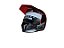 Capacete 3 Sport Flora Preto com Vermelho Bieffe - Imagem 2