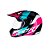 Capacete Bieffe 3 Sport Adventure Preto com Rosa - Imagem 2