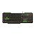 Teclado Gamer Multimidia Slim Verde Multilaser TC243 - Imagem 1